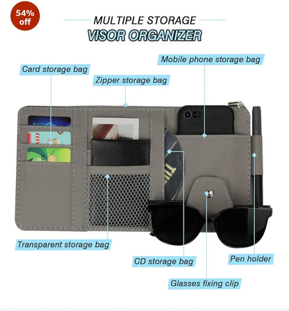 ANNIE Car Sun Visor Organizer
